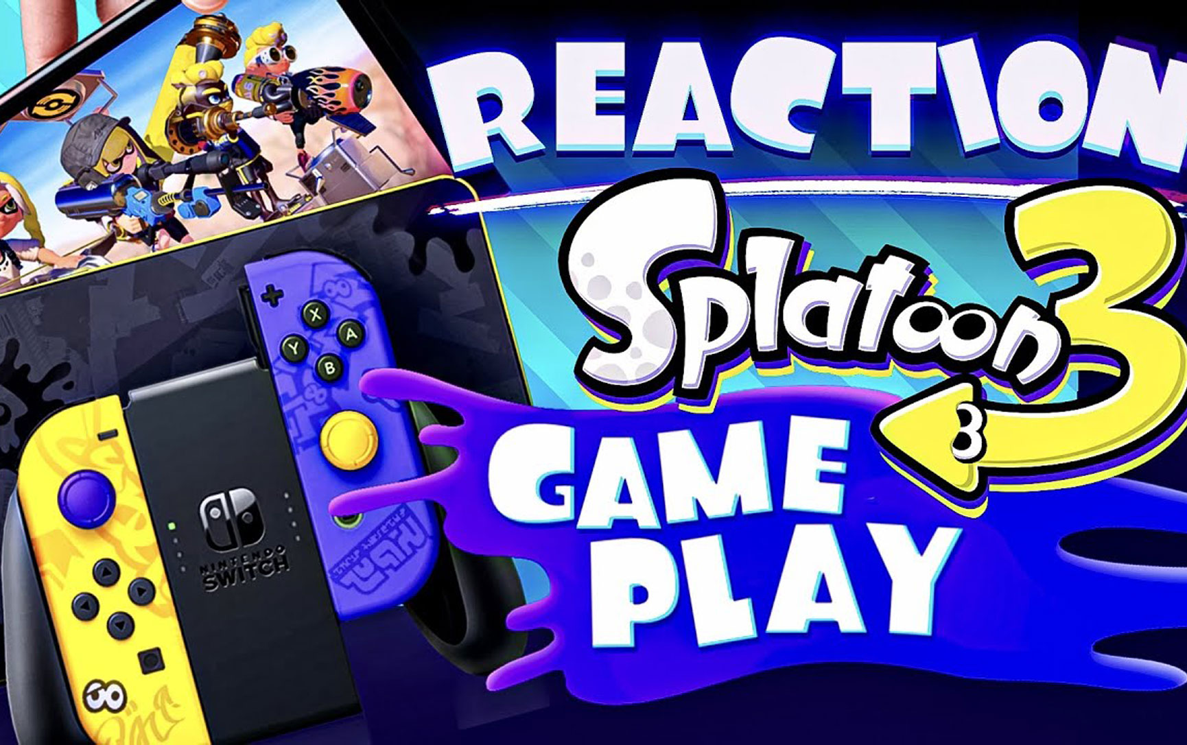 Splatoon 3 Nintendo Switch OLED Model Announced