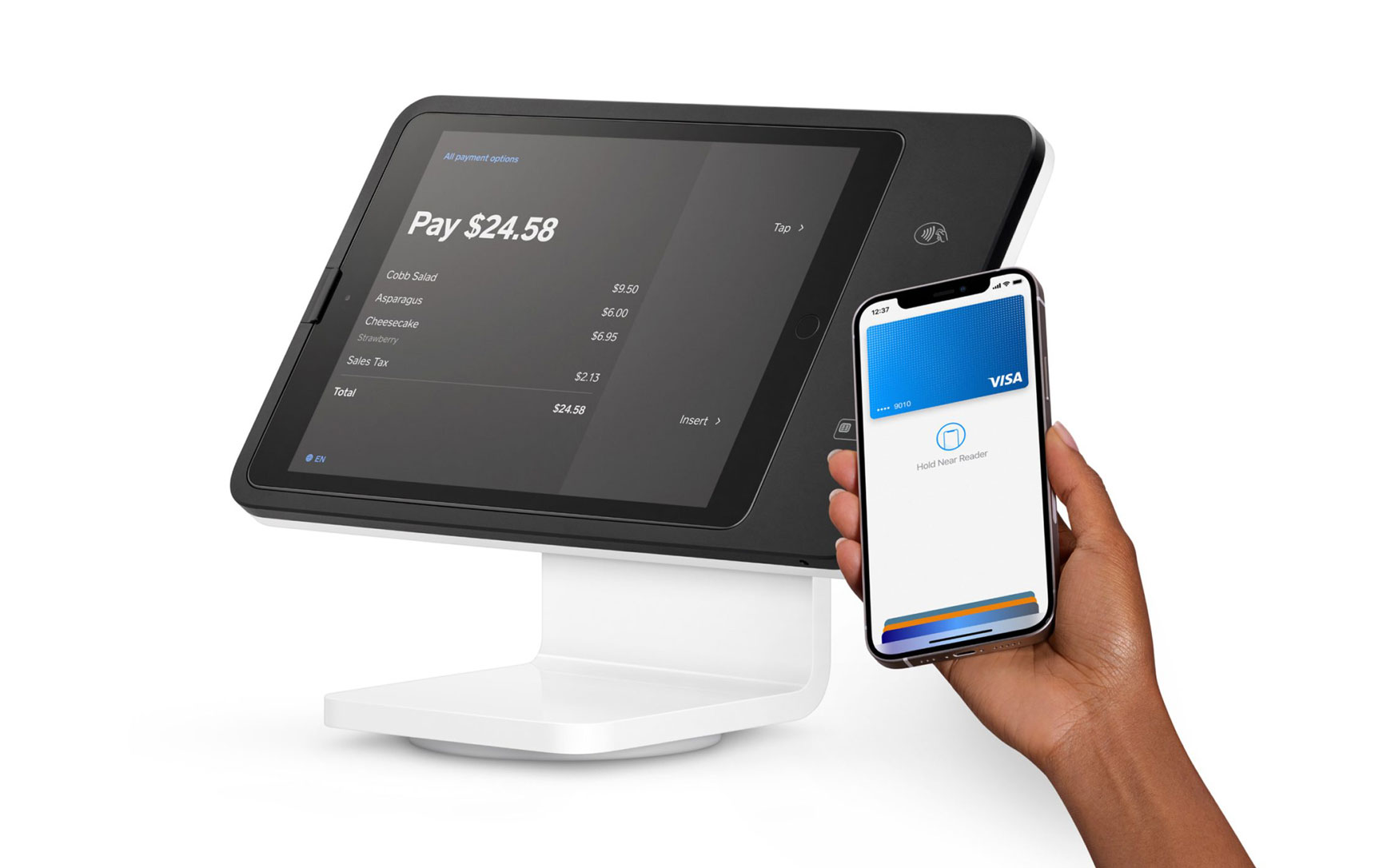 Block unveils next-generation Square Stand for iPad with built-in NFC reader for payments