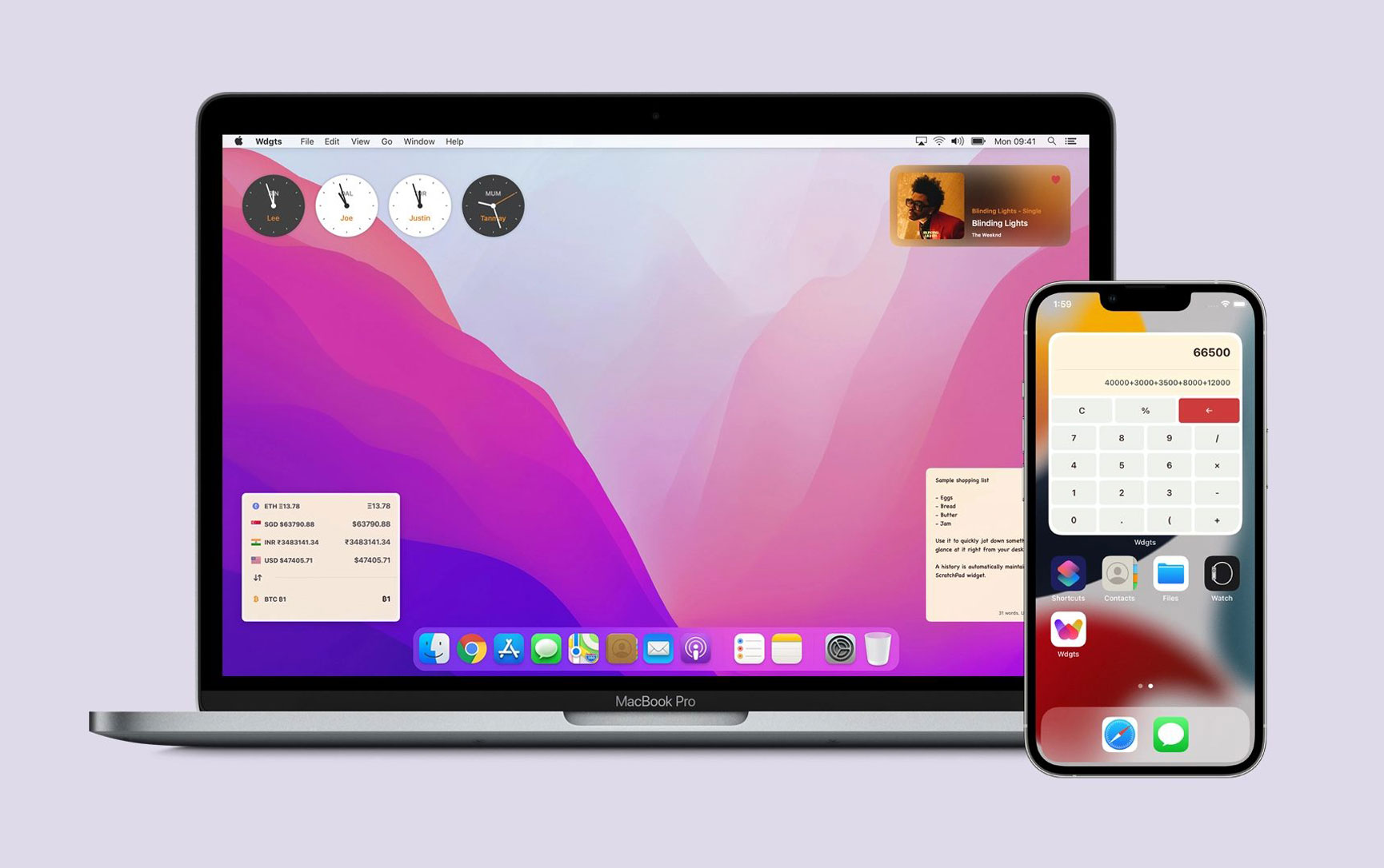 ‘Wdgts’ app gets completely rebuilt with home screen widgets and macOS version
