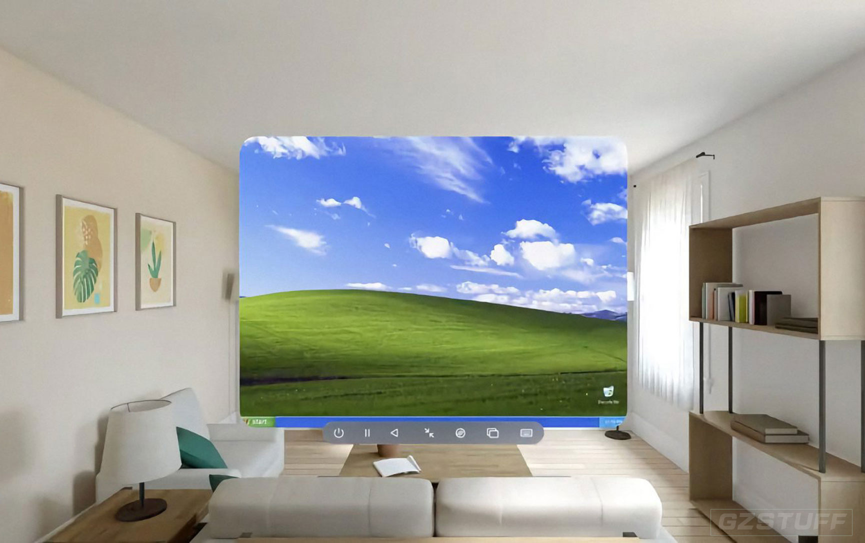 You’ll be able to run Windows XP on your Apple Vision Pro from day one