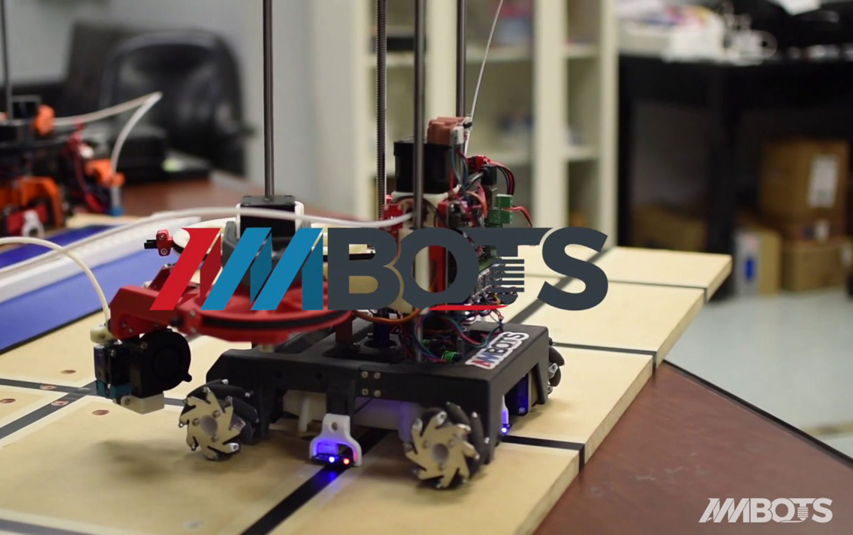 Revolutionary Startup AMBOTS Shows off its 3D Printing ‘Swarm’ of Robots