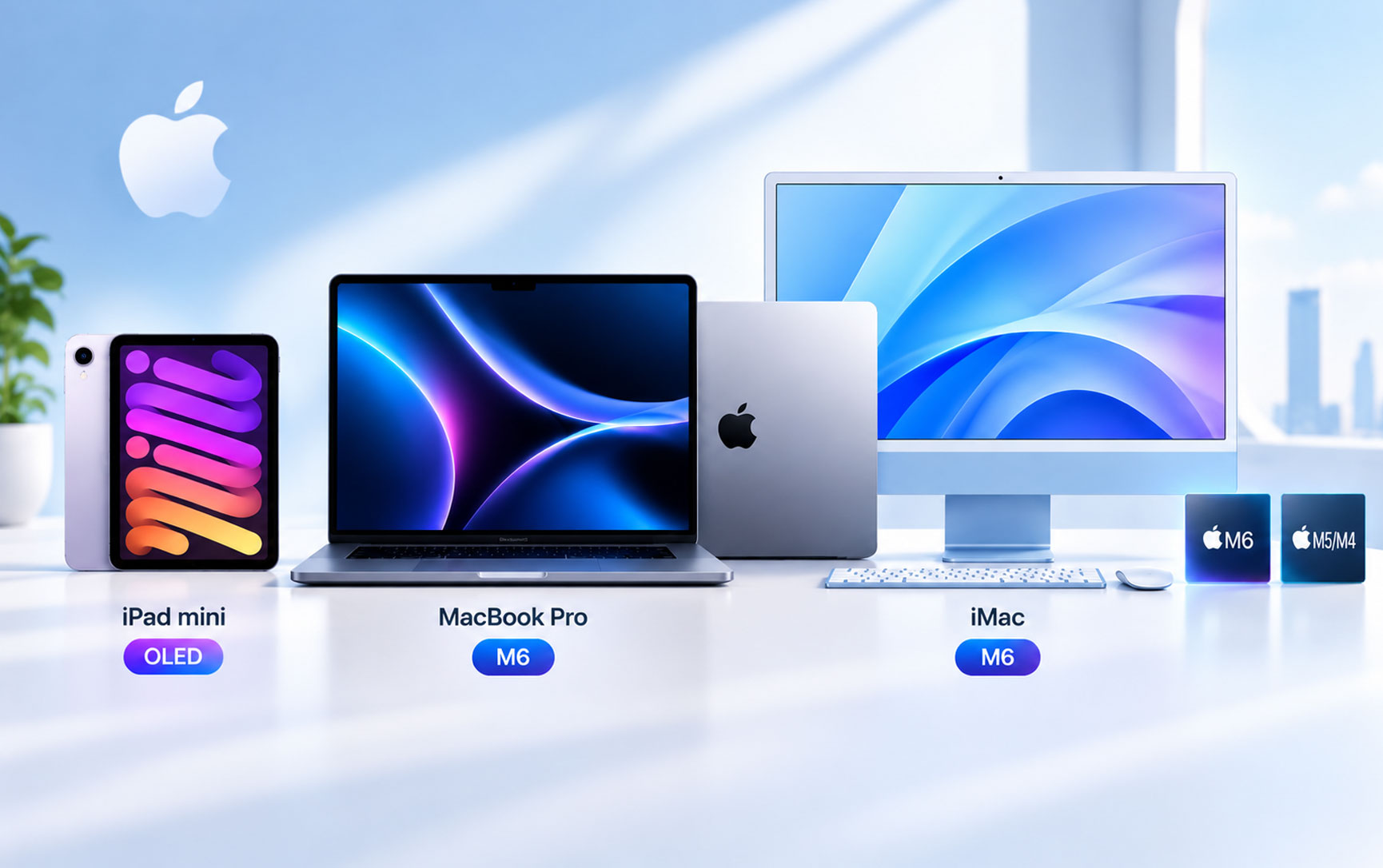 Apple Fall 2026 Buying Guide: M6 vs. M5/M4 Macs, and OLED iPad mini vs. Air