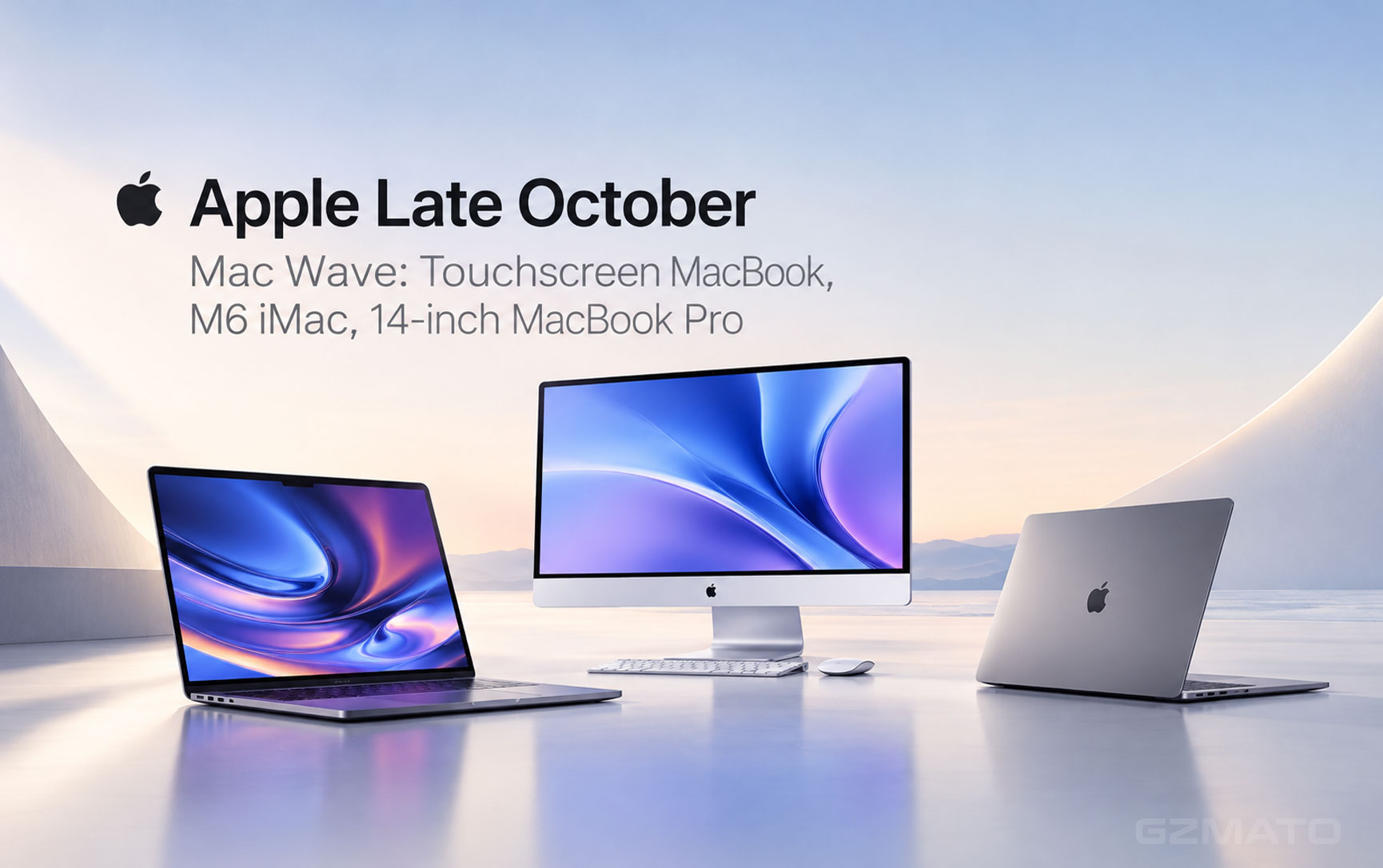 Apple Late October Mac Wave: Touchscreen MacBook, M6 iMac, 14-inch MacBook Pro