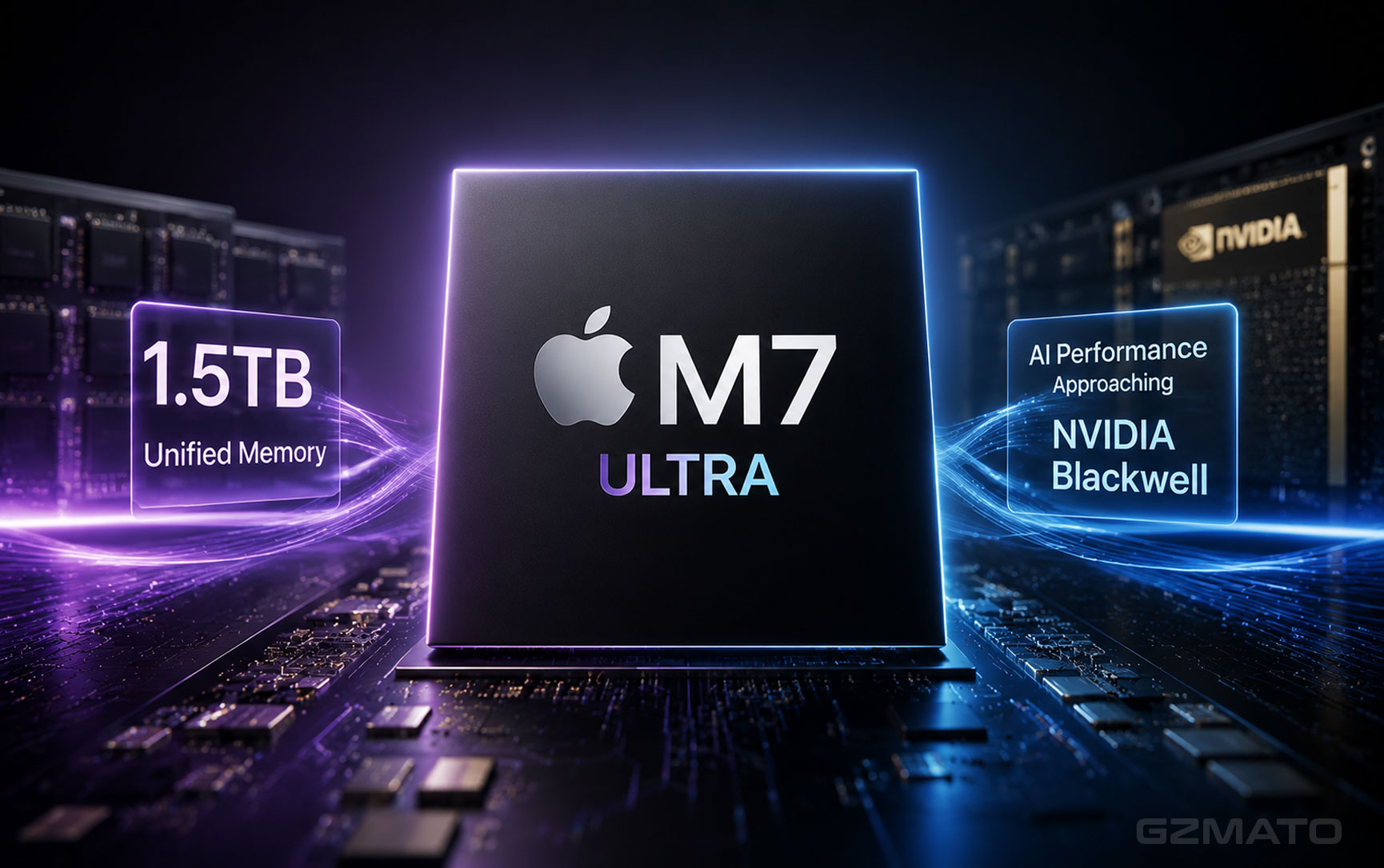 Apple's M7 Ultra: 1.5TB Memory and AI Performance Approaching Nvidia Blackwell
