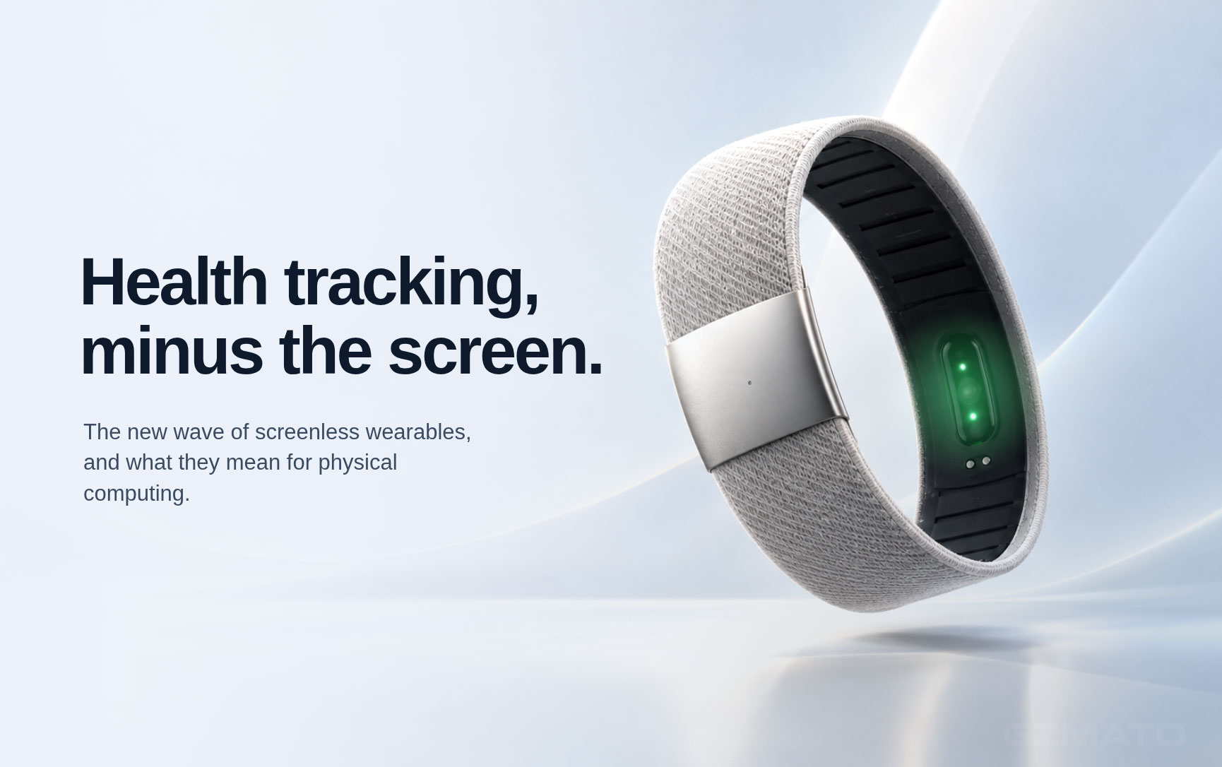 Apple Screenless Fitness Band: Whoop Rival Prototypes, Cook & Cue Backing