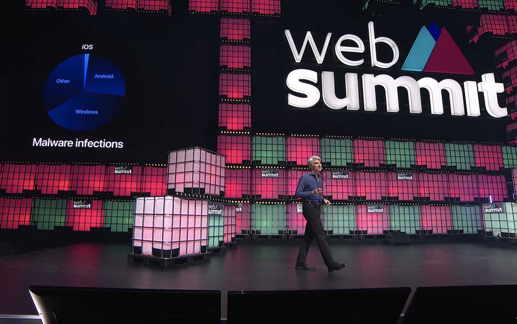 Craig Federighi vehemently speaks out against iPhone sideloading in Web Summit keynote: ‘Sideloading is a cybercriminal’s best friend’