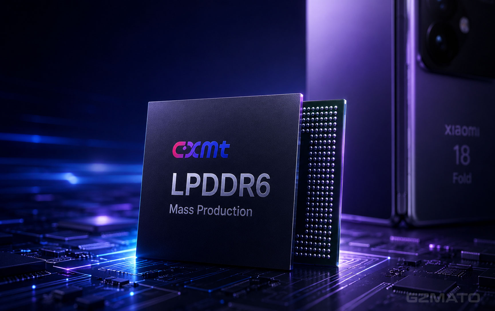 CXMT LPDDR6 Mass Production: China's Memory Breakthrough Debuts on Xiaomi 18 Fold