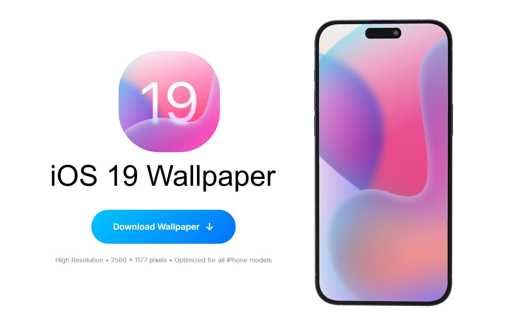 A New Era: Download The iOS 19 Wallpaper