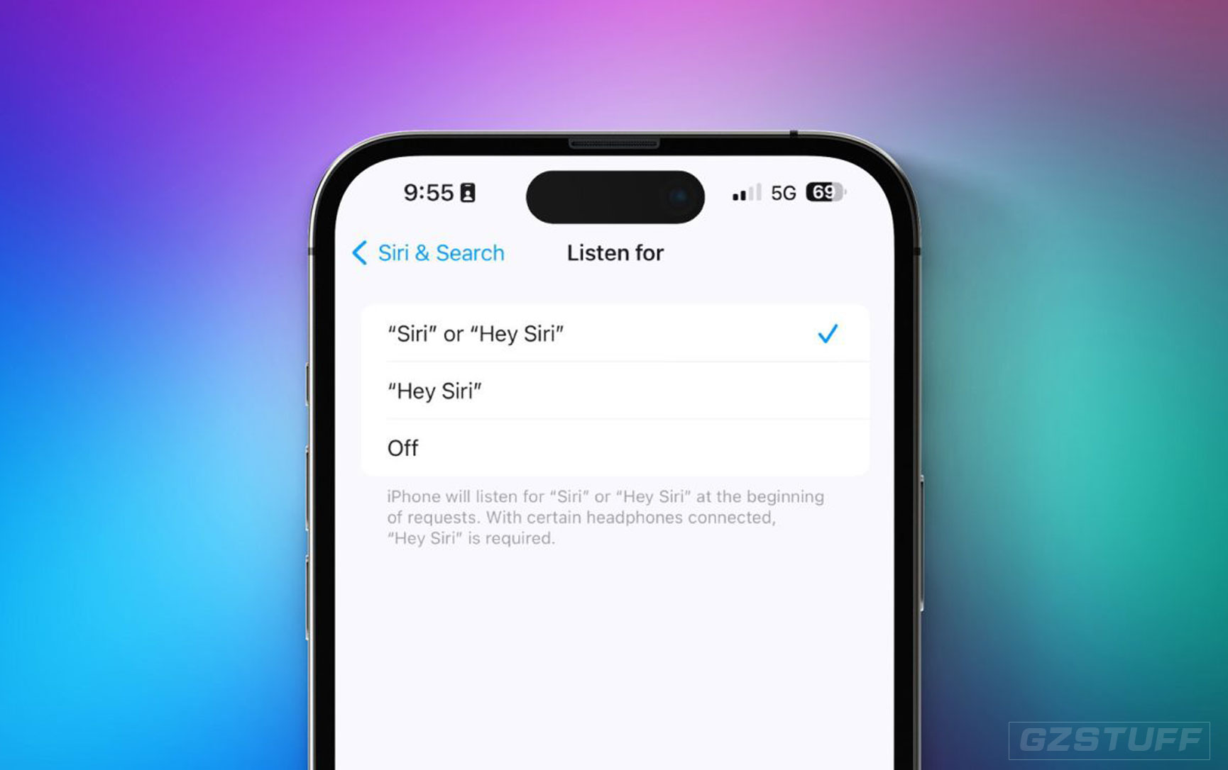 ios 17 disable hey siri how to use it