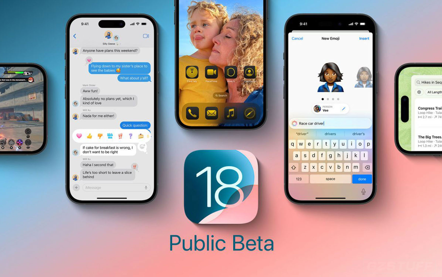 iOS 18 public beta now available; here are all the new features