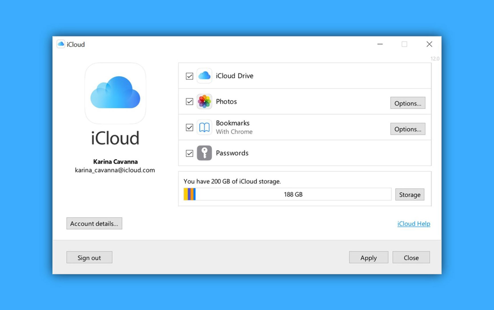 iCloud for Windows updated with new password manager app