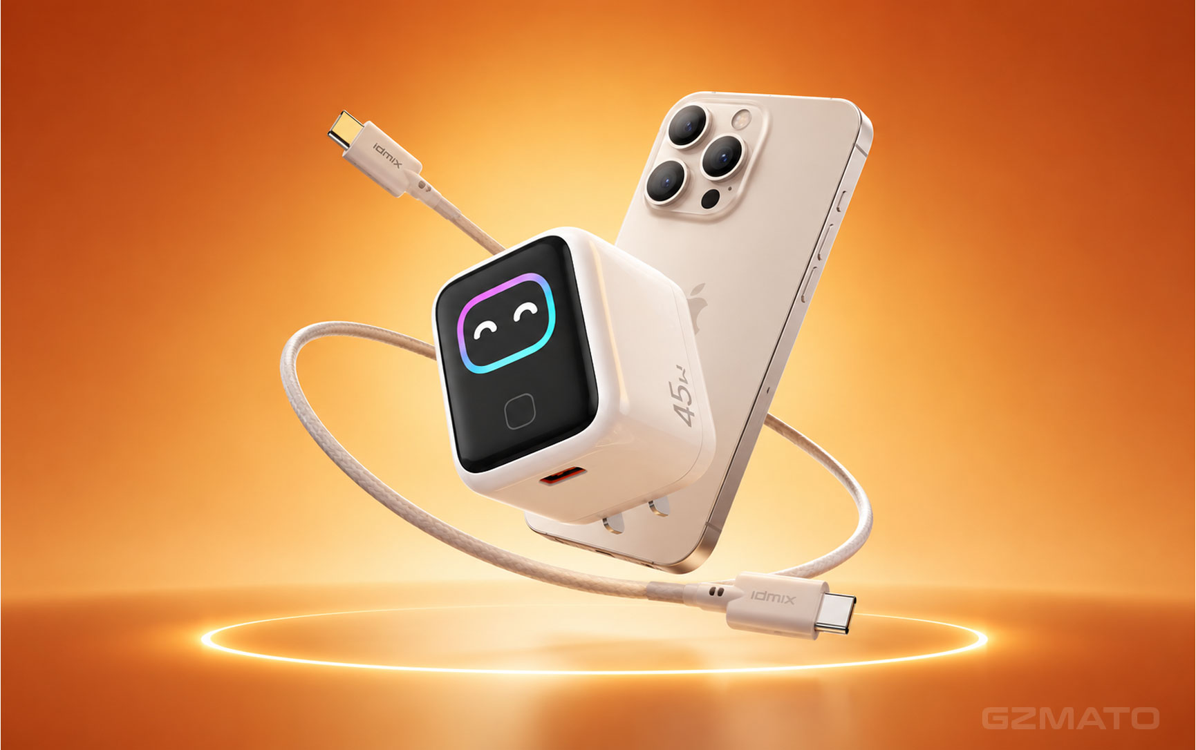 IDMIX X45 Pro 45W GaN Charger Review: A Smart Screen That Makes Charging Fun