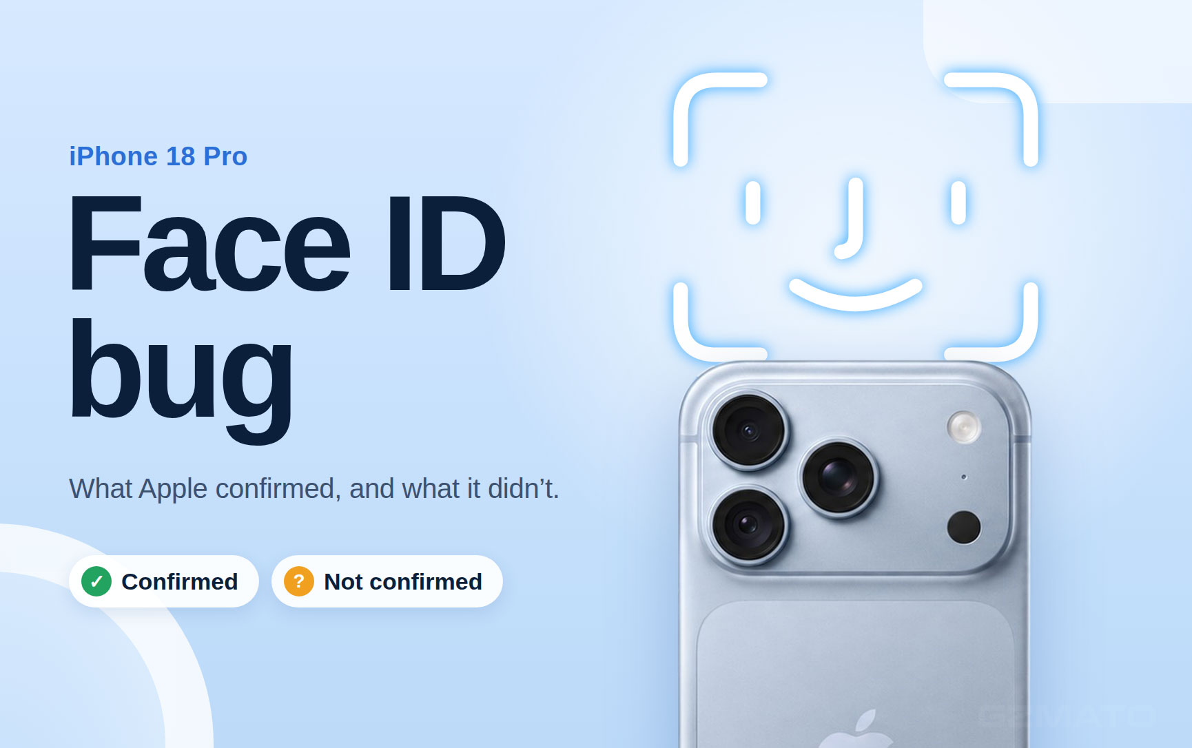 iPhone 18 Pro Face ID Bug: What Apple Actually Confirmed (And What It Didn't)
