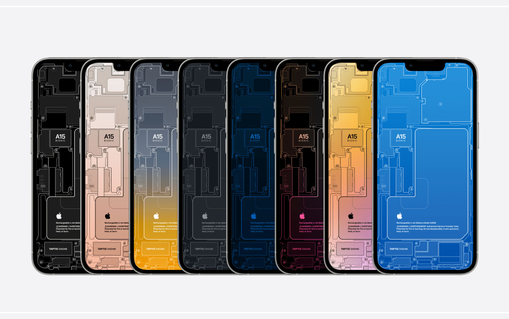 These stunning iPhone 13 wallpapers show the inside of your iPhone with incredible detail