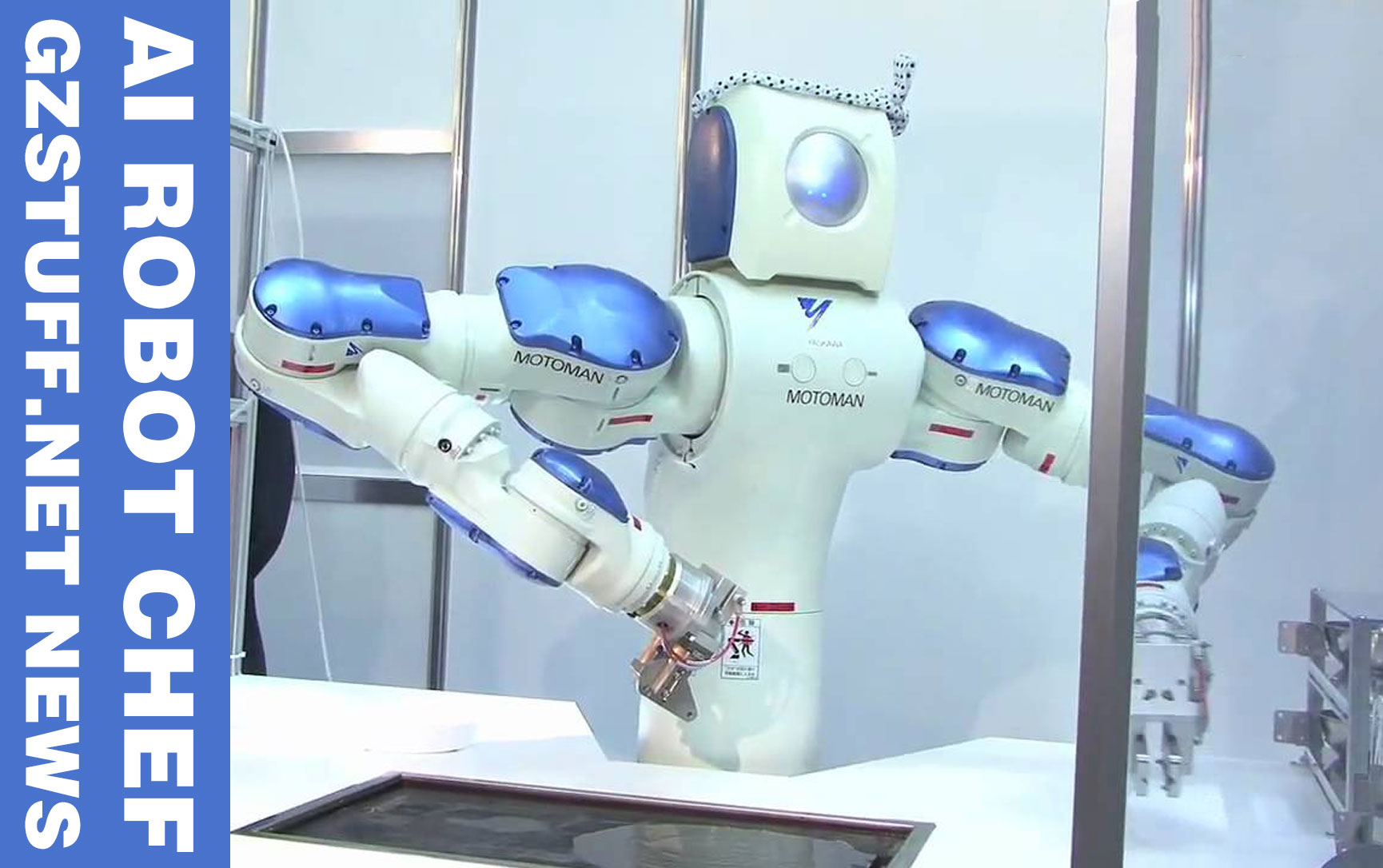 An 'AI Robot Chef' Is the Head Cook of a Pasta Restaurant in Japan