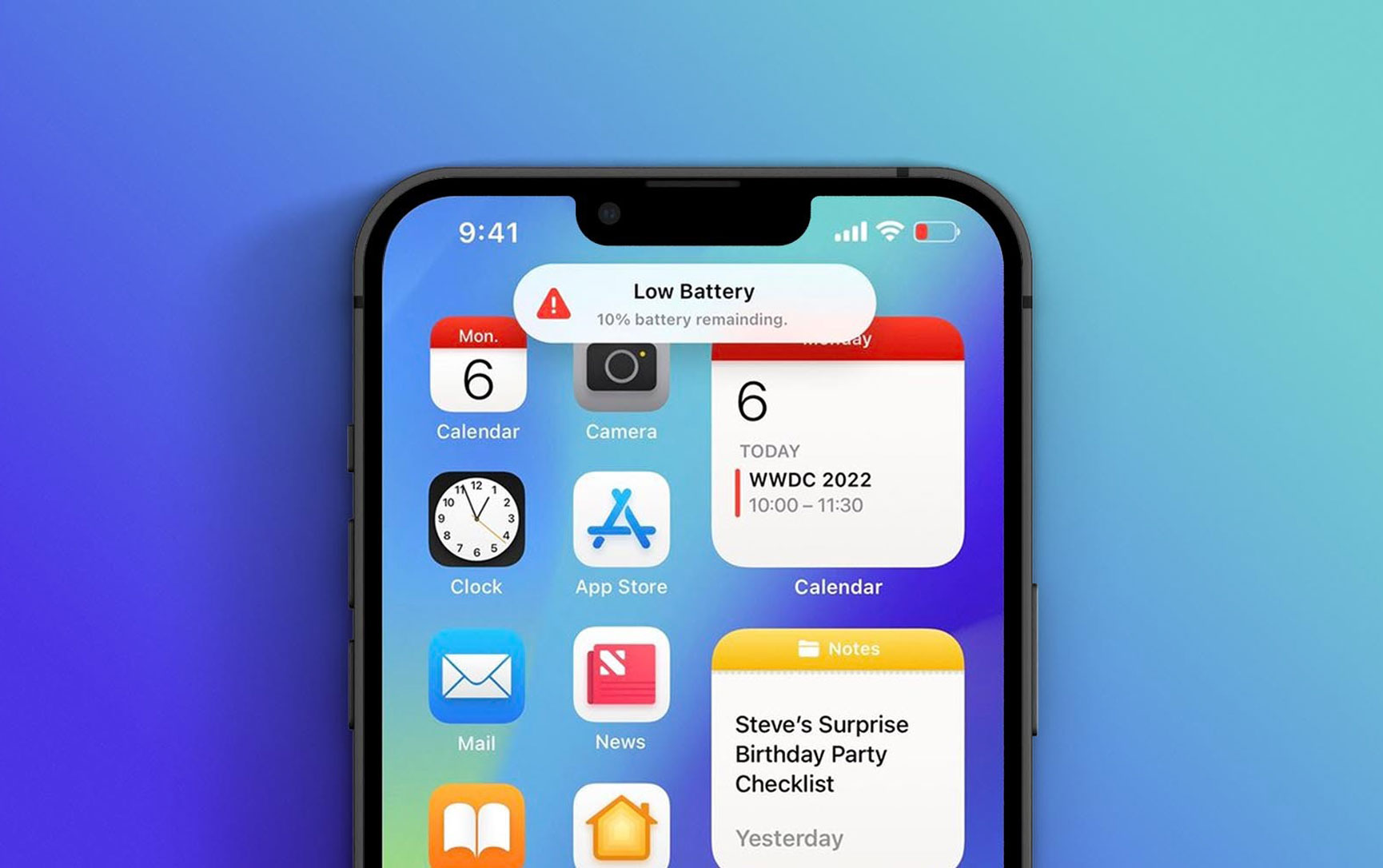 Feature Request: iOS 16 should give Low Power Battery pop-up the volume HUD overhaul