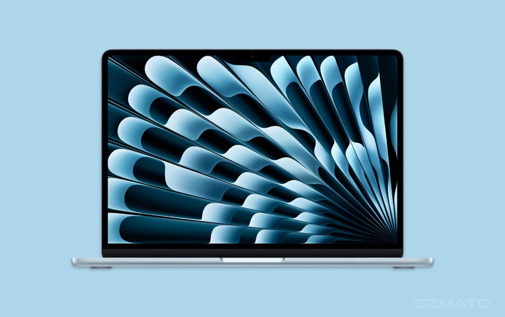 Download the New Sky Blue M4 MacBook Air Wallpaper Right Here