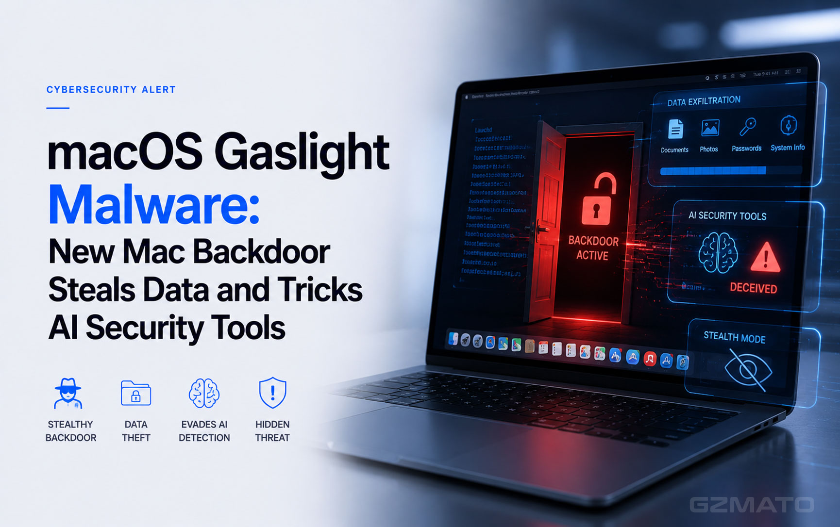 macOS Gaslight Malware: New Mac Backdoor Steals Data and Tricks AI Security Tools