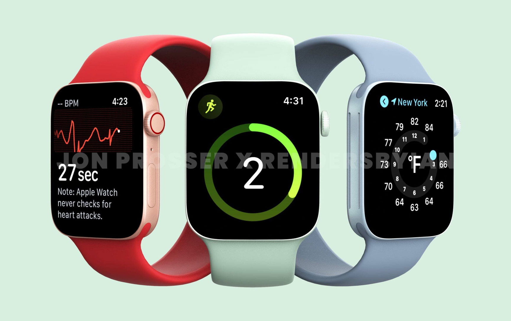 Apple Watch Series 7 reportedly has flat sides and bigger screens