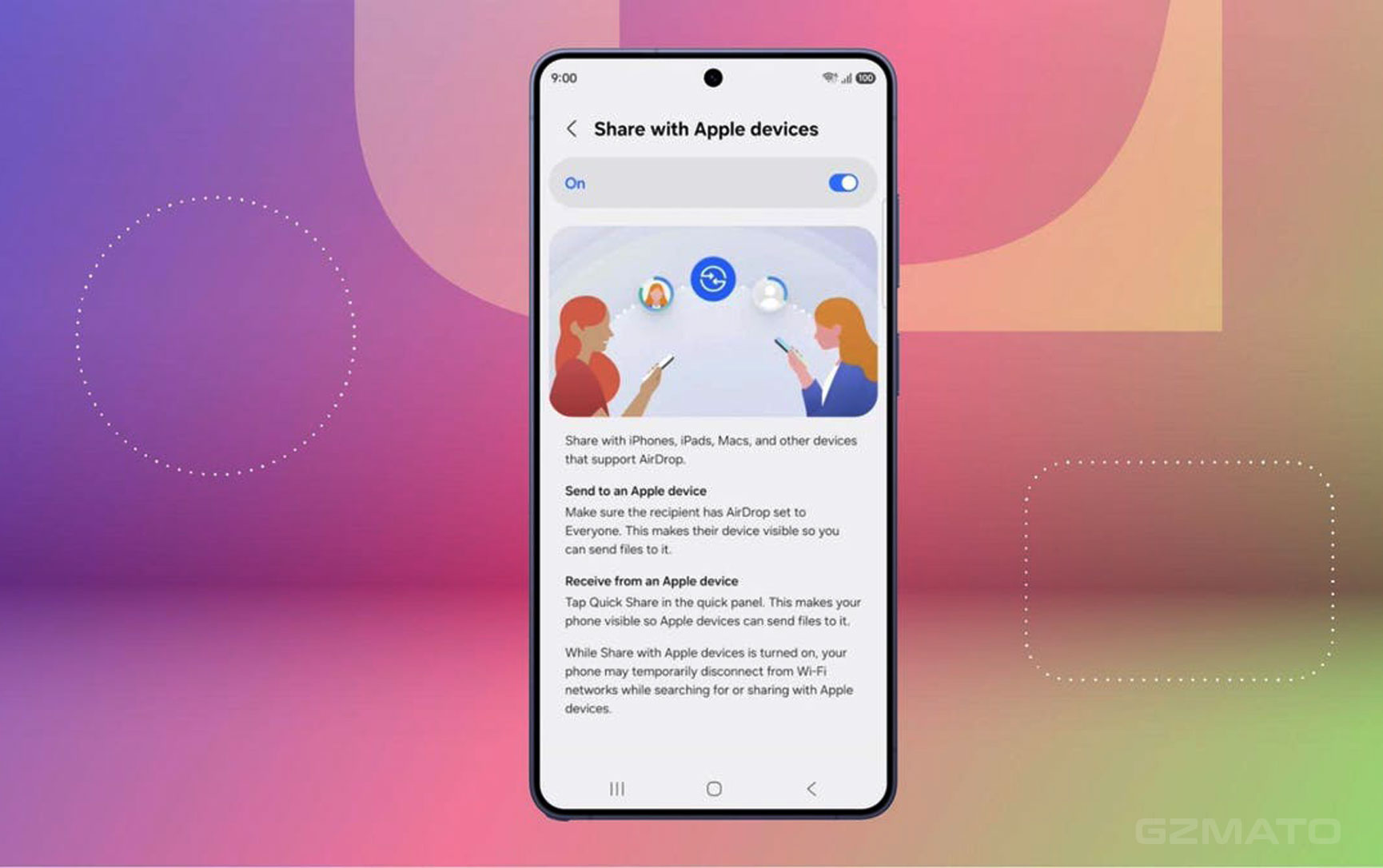Samsung Galaxy S26 Series Now Supports Apple AirDrop via Quick Share