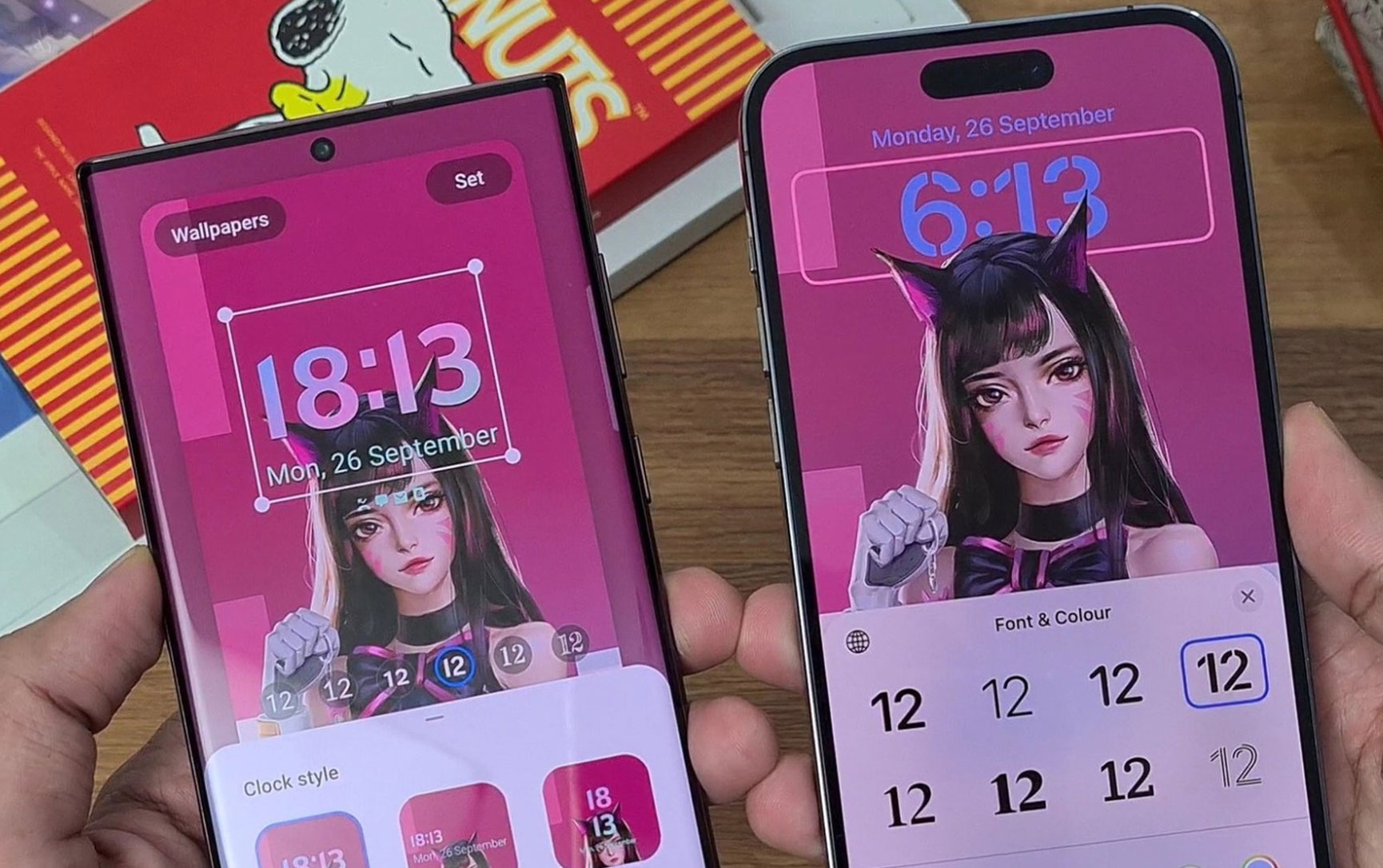 Samsung clones iOS 16 Lock Screen customization in latest OneUI 5 beta update