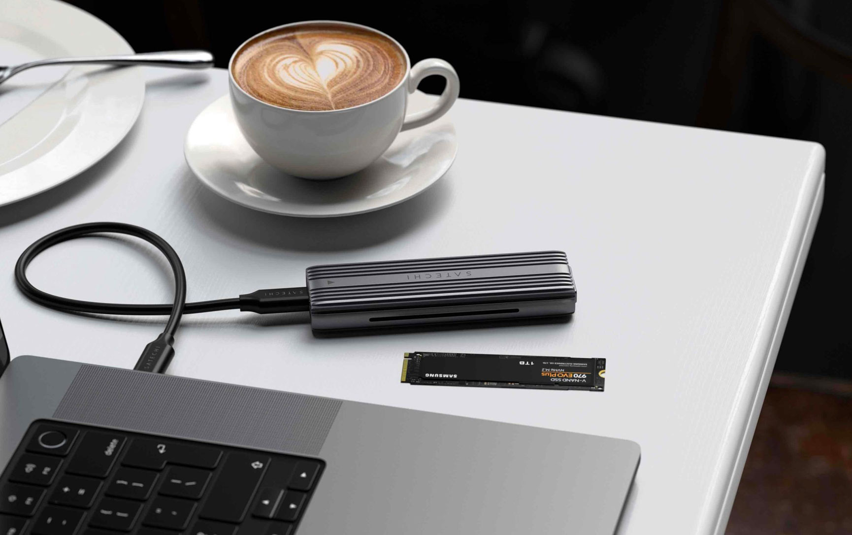 Satechi launches USB-C Aluminum Tool-Free SSD Enclosure with plug and play Mac, iPad, PC support