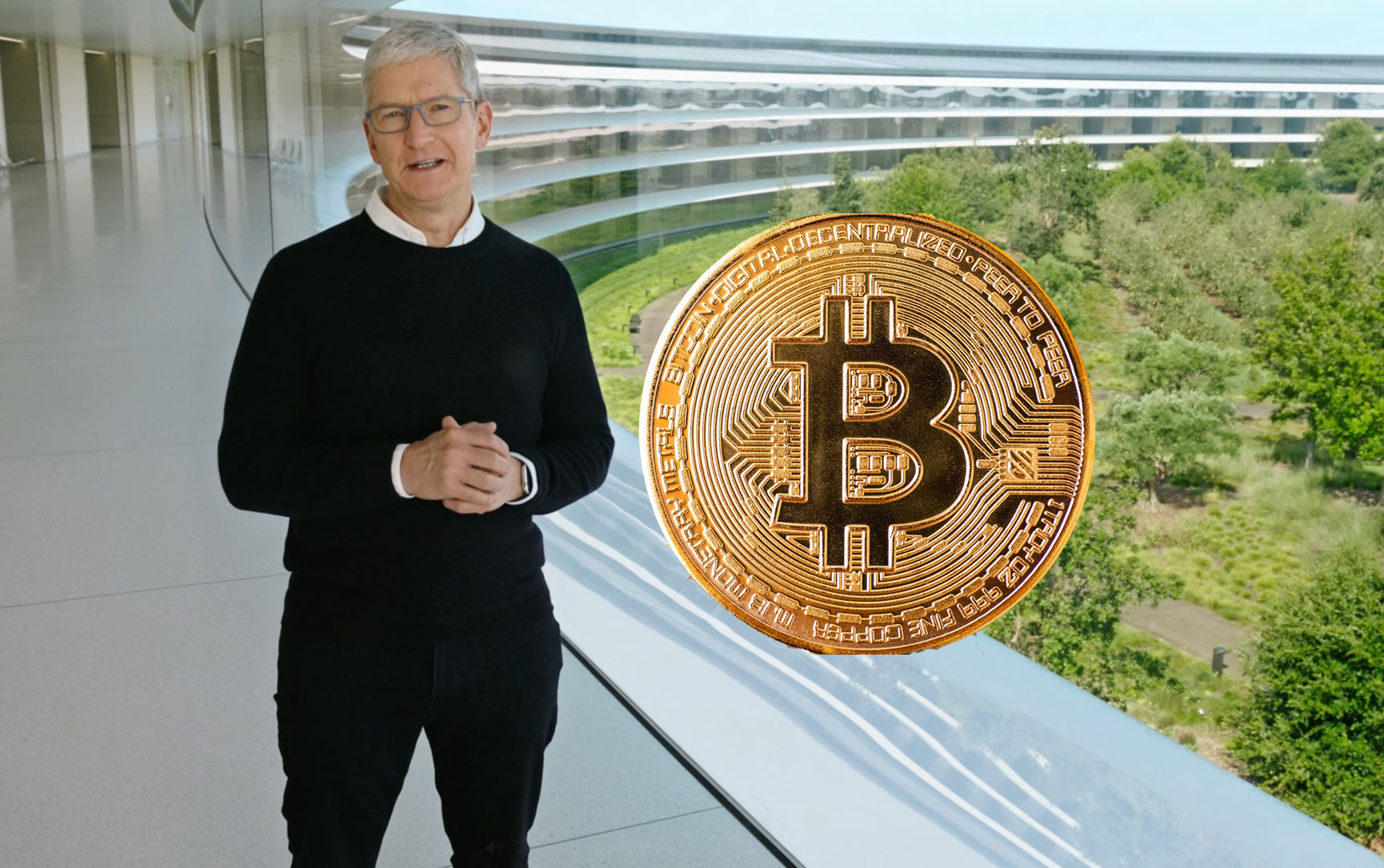 Tim Cook says he owns cryptocurrency, Apple ‘looking’ at it for Apple Pay