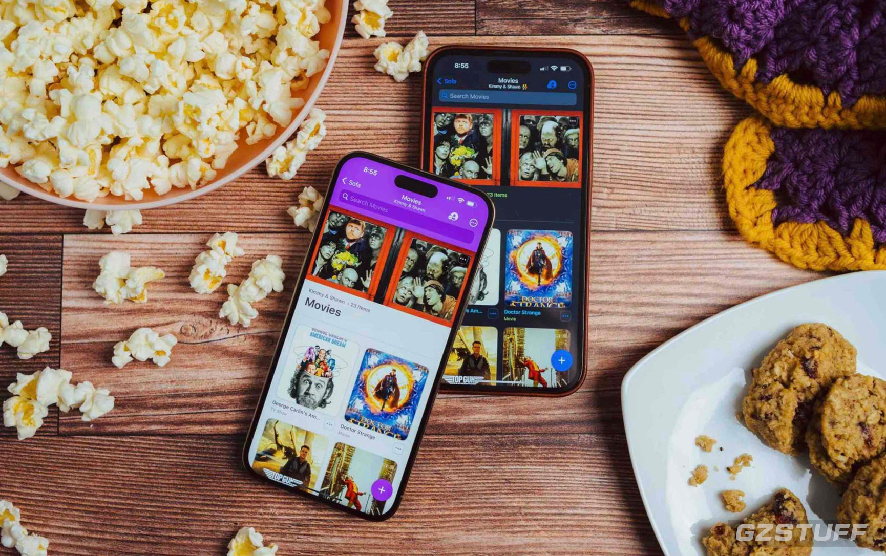 Sofa for iOS adds shared lists, Lock Screen widgets, and more to media organizer app