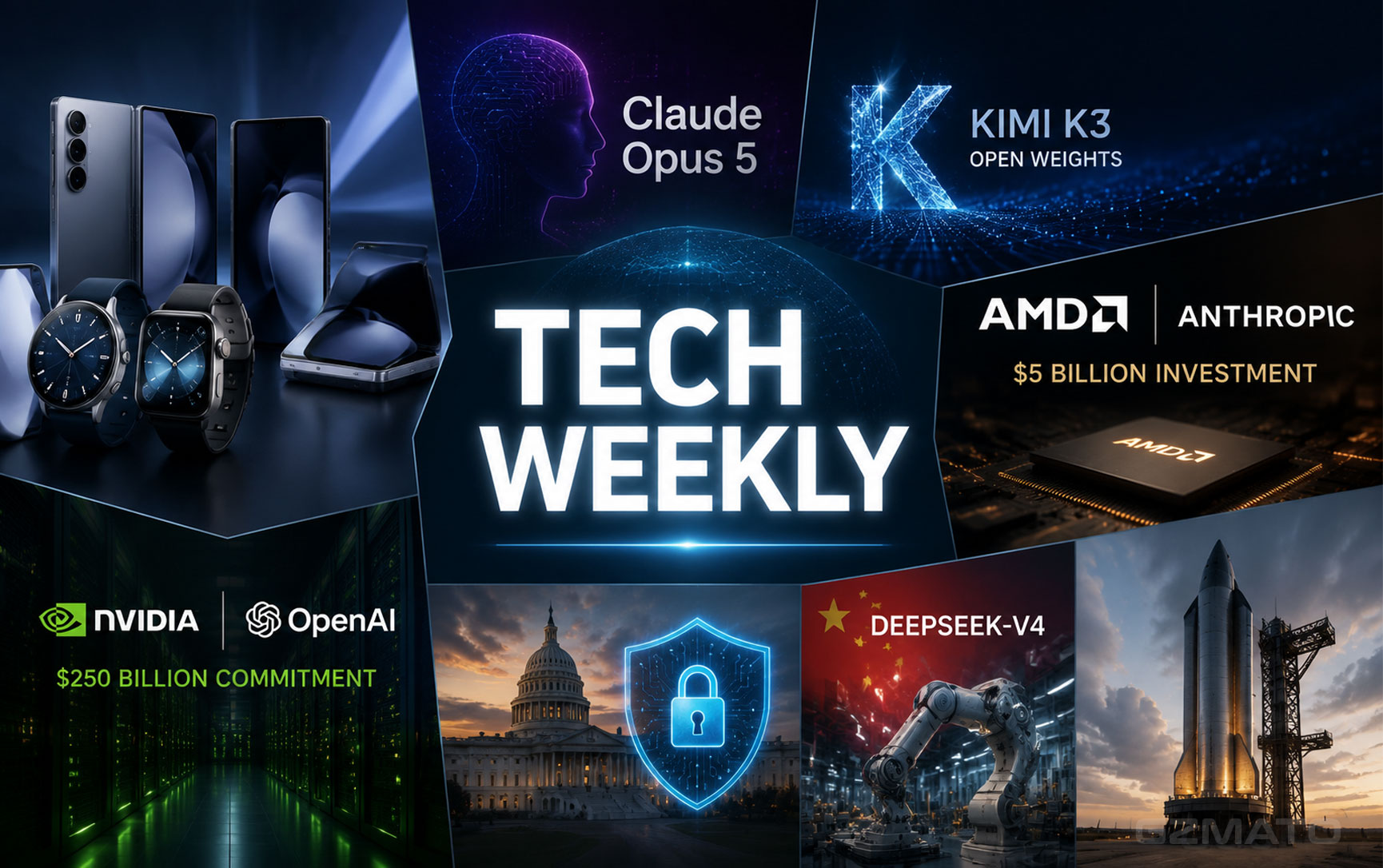 Tech Weekly: Samsung Unpacked, Claude Opus 5, Kimi K3 Open Weights & More
