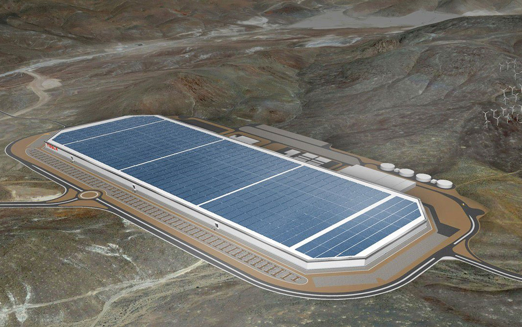 Elon Musk: 100 Tesla Gigafactories Could Power the Entire World