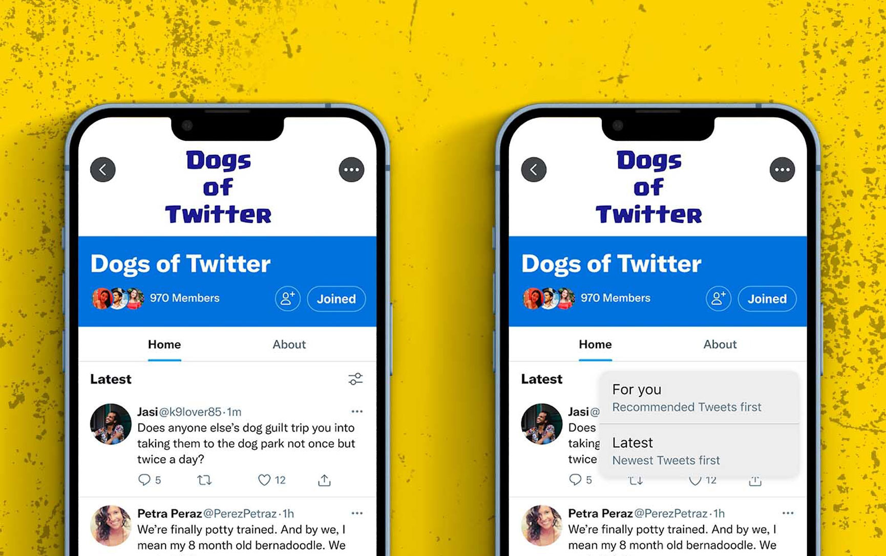 Twitter for iOS testing new feeds for its Community feature