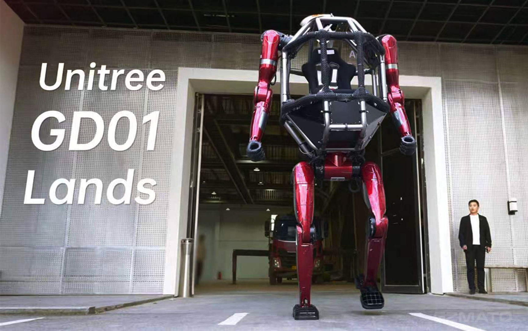 Unitree GD01: World's First Mass-Produced Manned Mecha Launches at $550,000