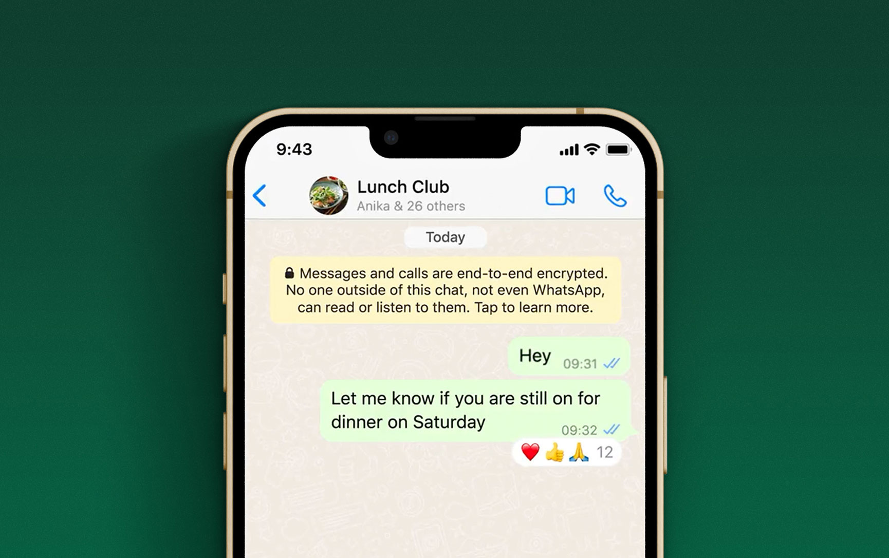 WhatsApp for iOS now rolling out long-anticipated Reactions feature, here’s how to use it