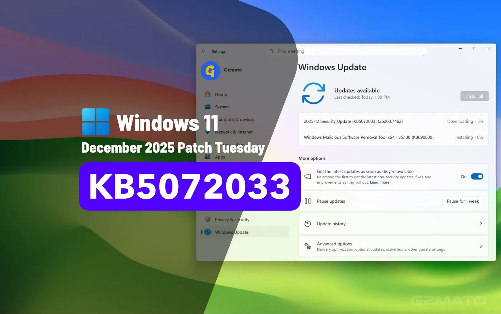 Windows 11 December 2025 Update: KB5072033 Brings 57 Security Patches + File Explorer Dark Mode Fix