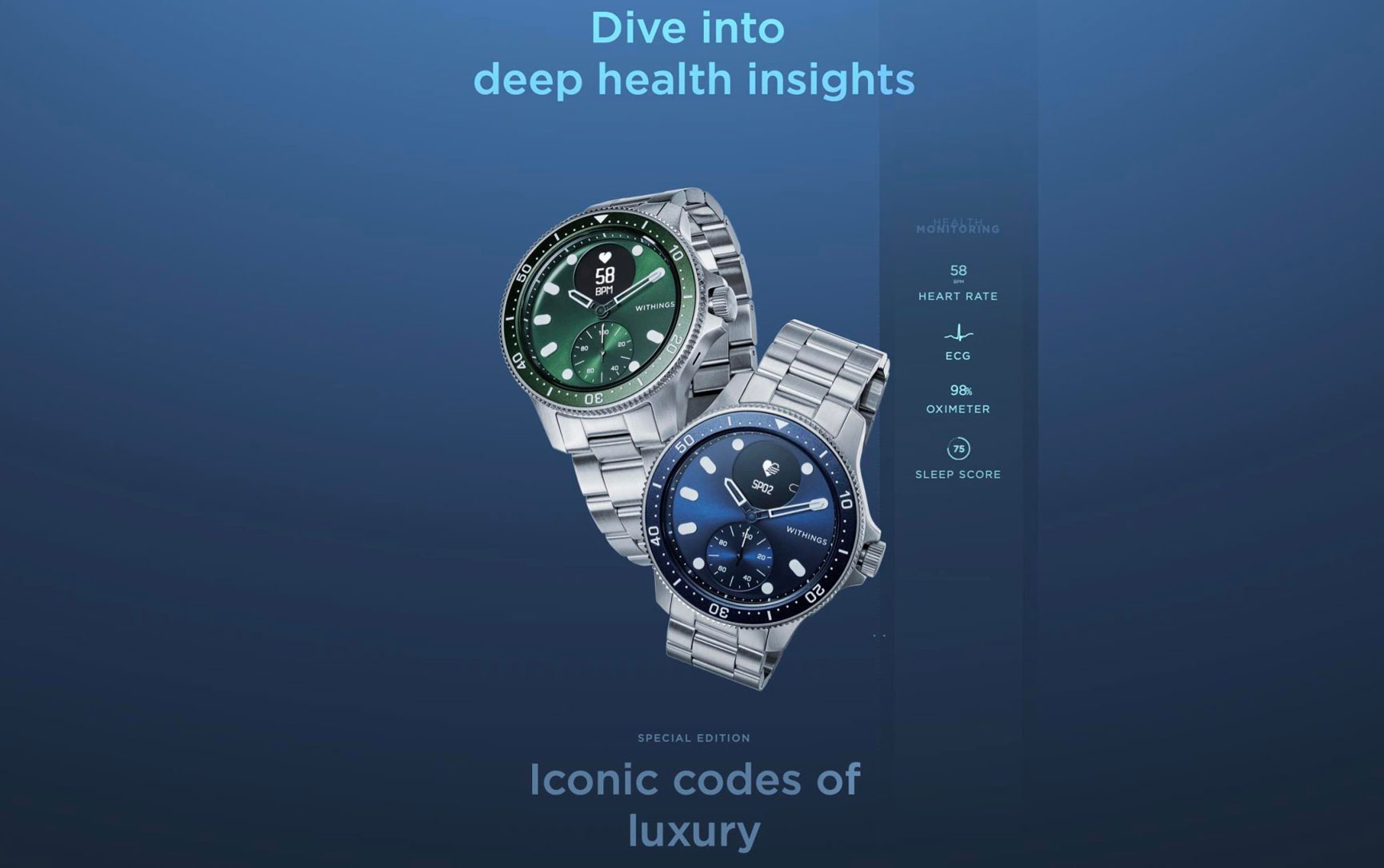 Withings launches ScanWatch Horizon with 30-day battery, 100m water resistance, Apple Health support
