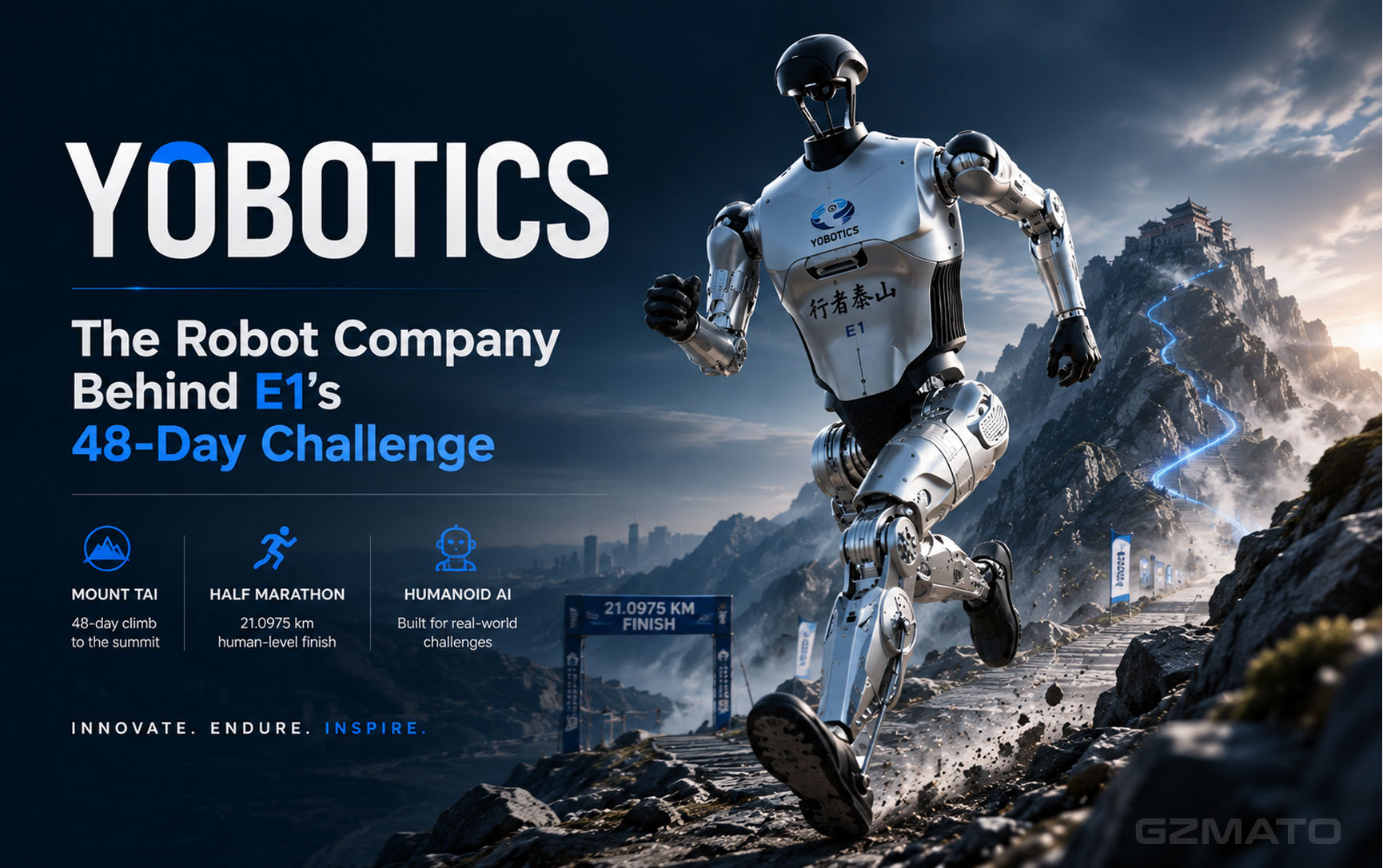Yobotics: The 48-Day Humanoid Robot That Climbed Mount Tai