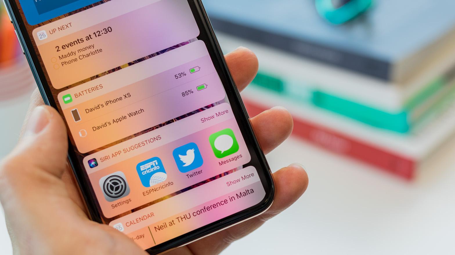 Hide message content on lock screen