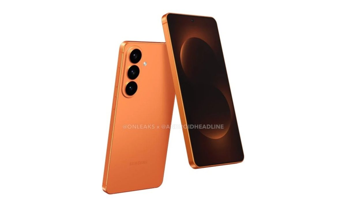 Galaxy S26 Plus Leaked Render