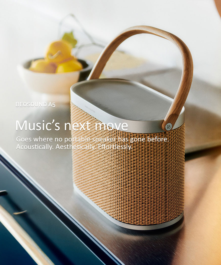 beosound a5 powerful portable speaker